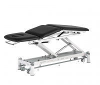 CEZANNE PRO electric stretcher: 3 sections, electric kyphosis and very compact foam CEZANNE PRO electric stretcher: 3 sections, electric kyphosis and very compact foam